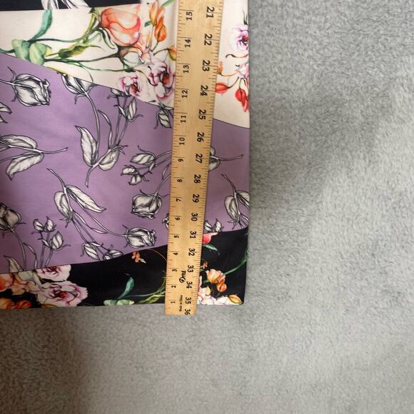 Vince Camuto womens cap sleeve scuba shift dress colorful floral professional 16 - Picture 4 of 12